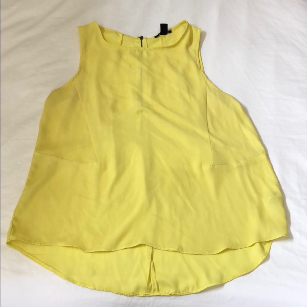Forever 21 Yellow tunic tank top
